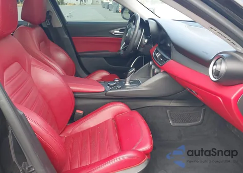 2019 Alfa Romeo Giulia Ti Sport Awd from USA, damaged, VIN ZARFANBNXK7604992